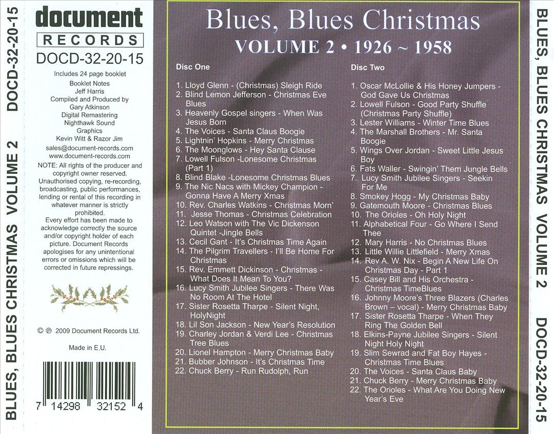Blues, Blues Christmas, Vol. 2 cover art