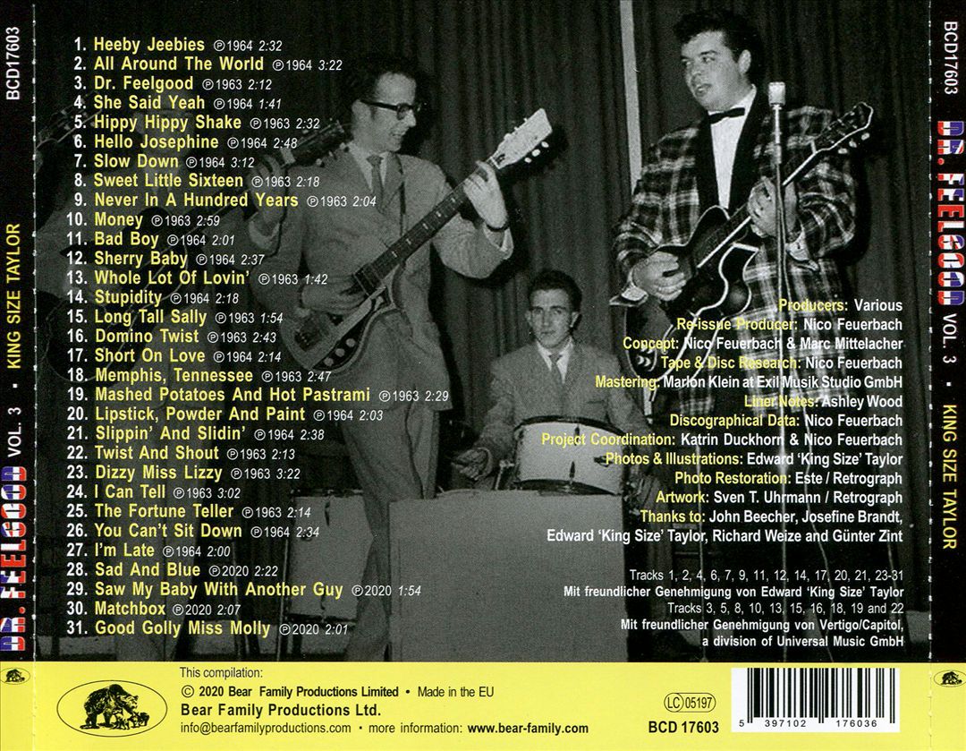 Dr. Feelgood: The Brits Are Rocking, Vol. 3 cover art