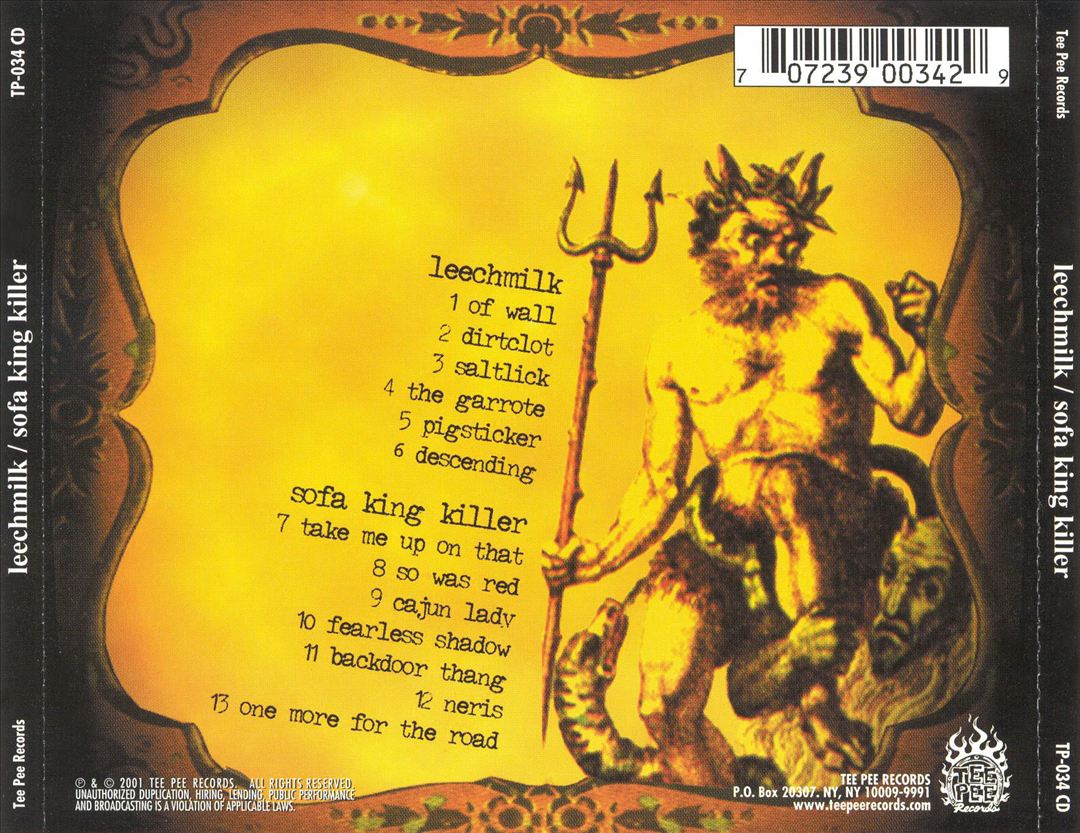 Leechmilk/Sofa King Killer [Split CD] cover art