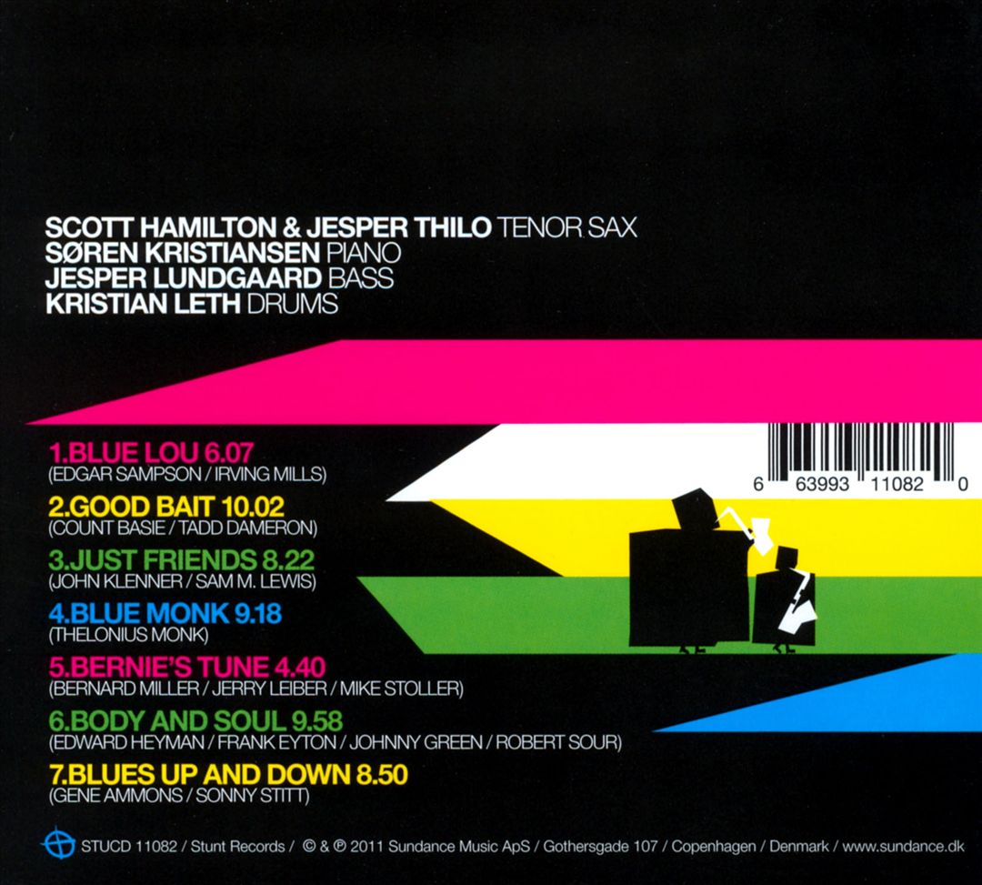 Scott Hamilton Meets Jesper Thilo cover art