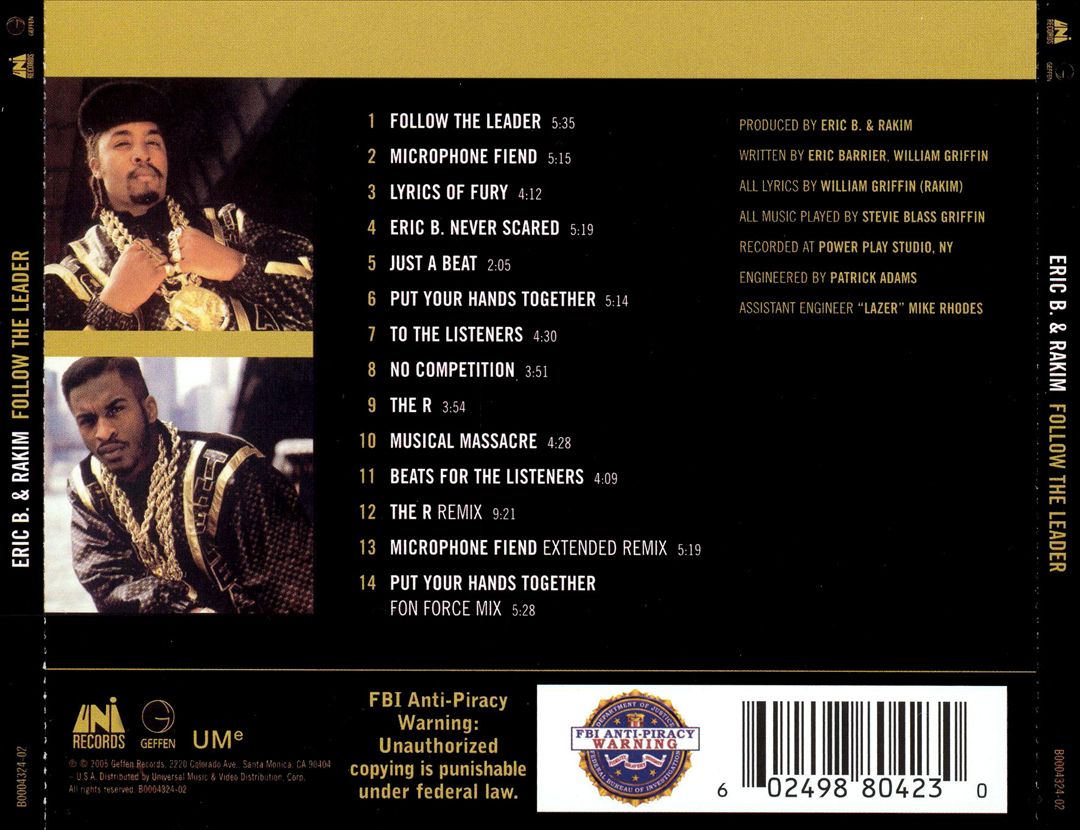 Follow the Leader [Bonus Tracks] cover art