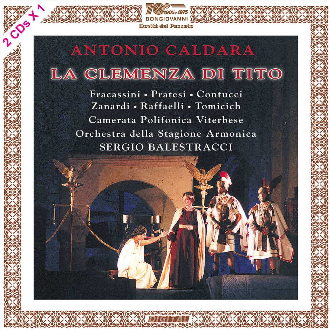 Caldara: La Clemenza di Tito cover art