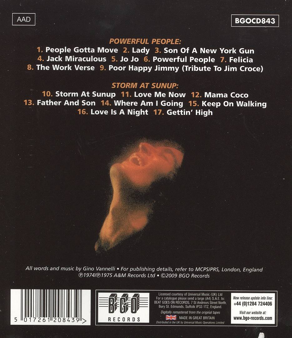 Powerful People/Storm at Sunup cover art