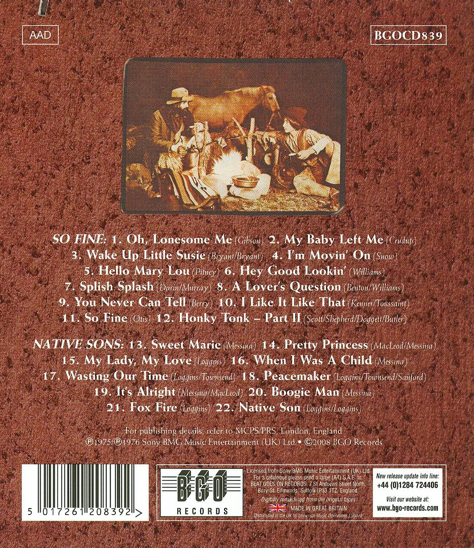 So Fine/Native Sons cover art