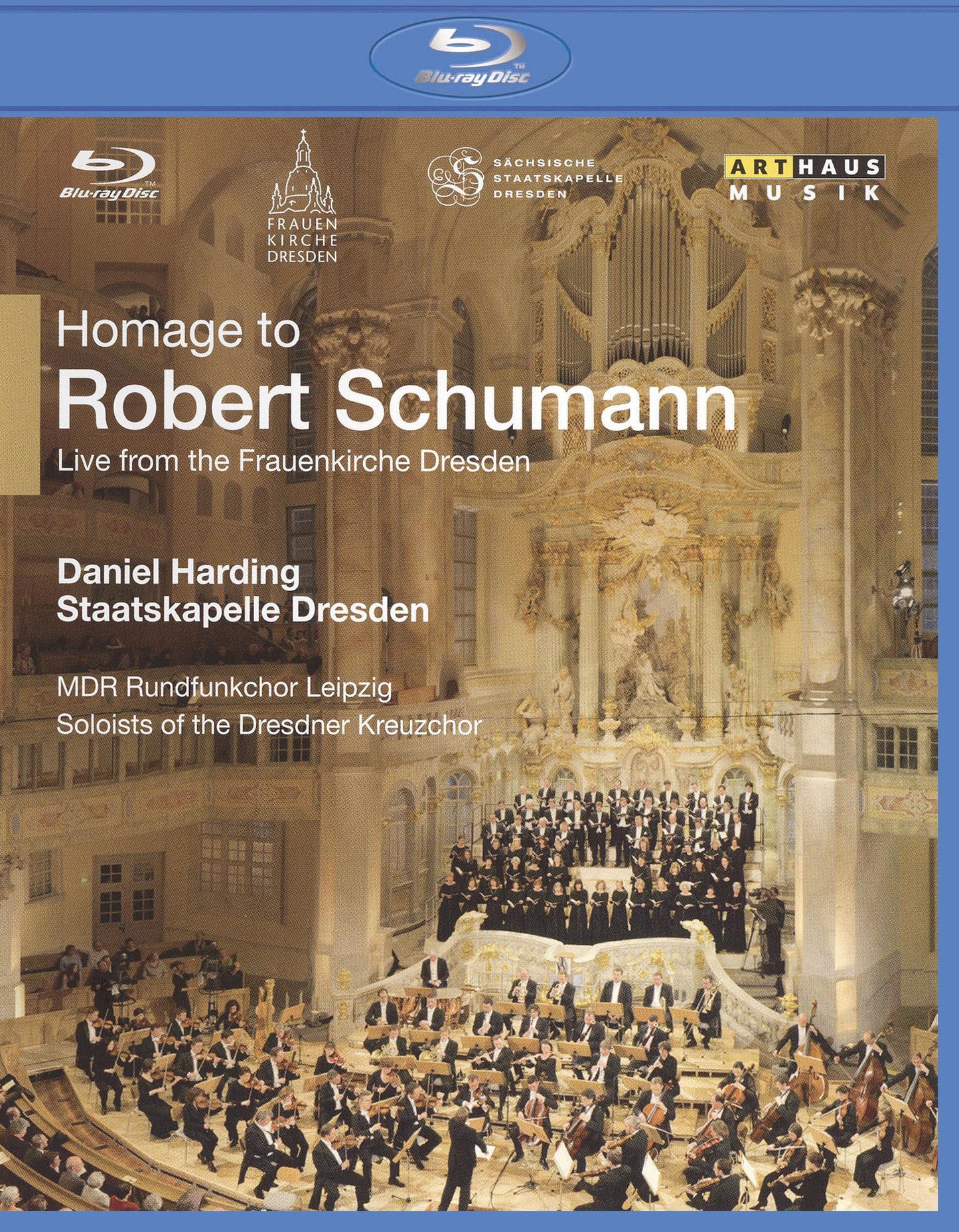 Homage to Schumann: Live from Frauenkirche Dresden [Video] cover art