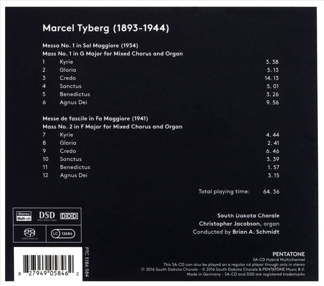 Tyberg: Masses cover art