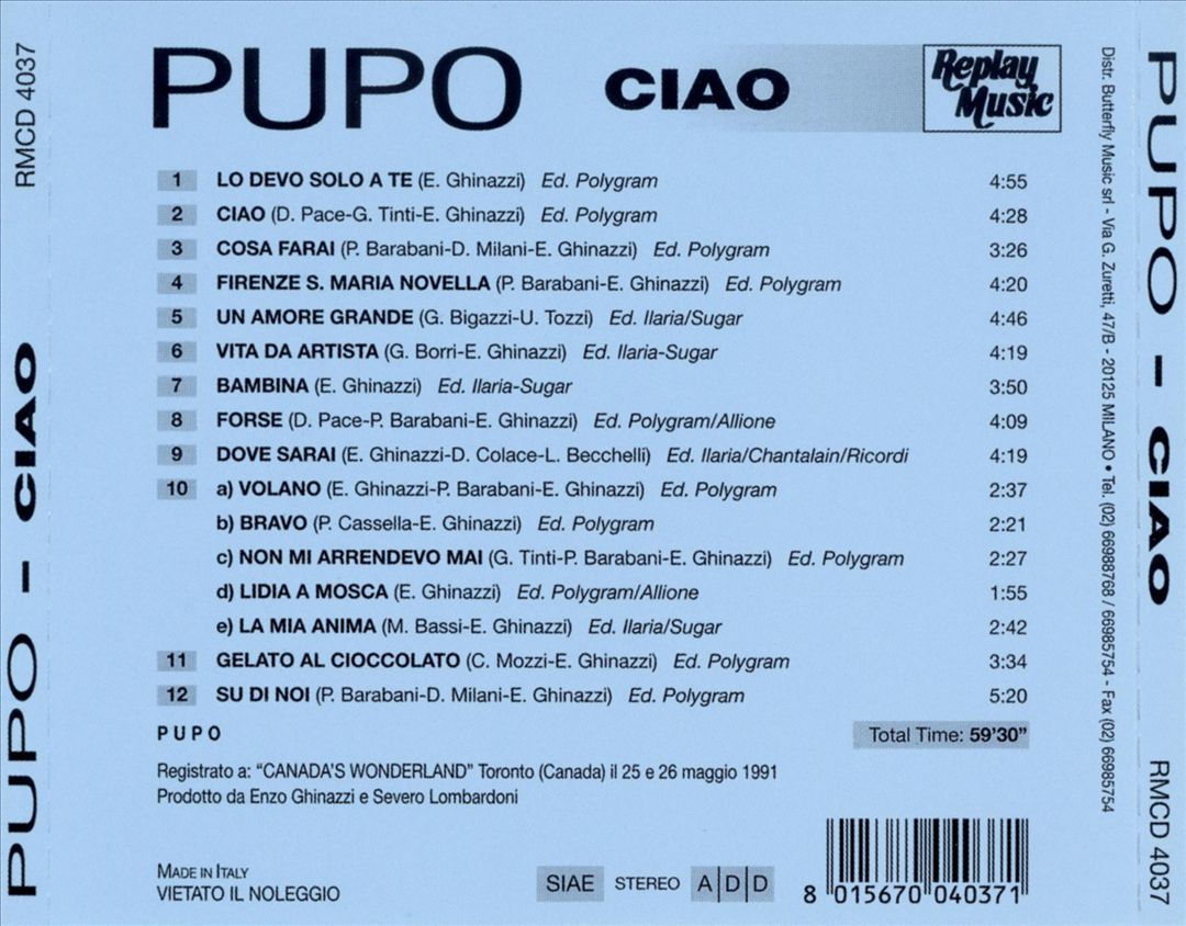 Ciao cover art