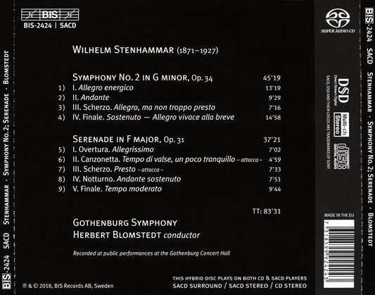 Stenhammar: Symphony No. 2; Serenade cover art