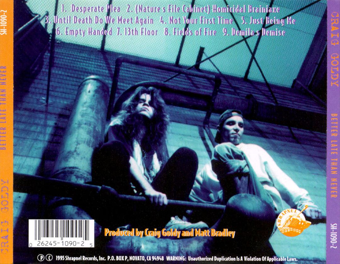 Better Late Than Never cover art