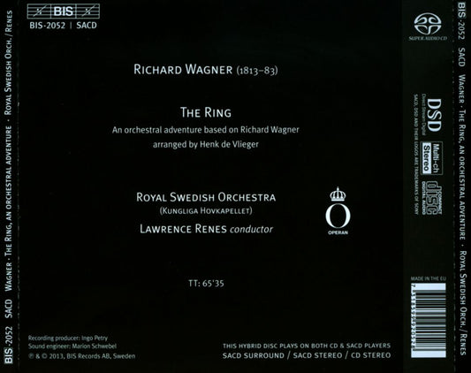 Wagner: The Ring - An Orchestral Adventure Arranged by Henk de Vlieger cover art