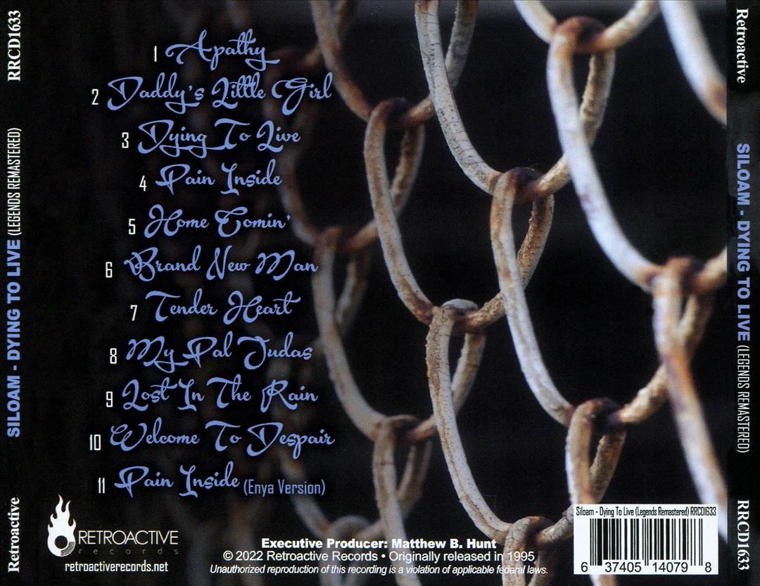 Dying to Live cover art