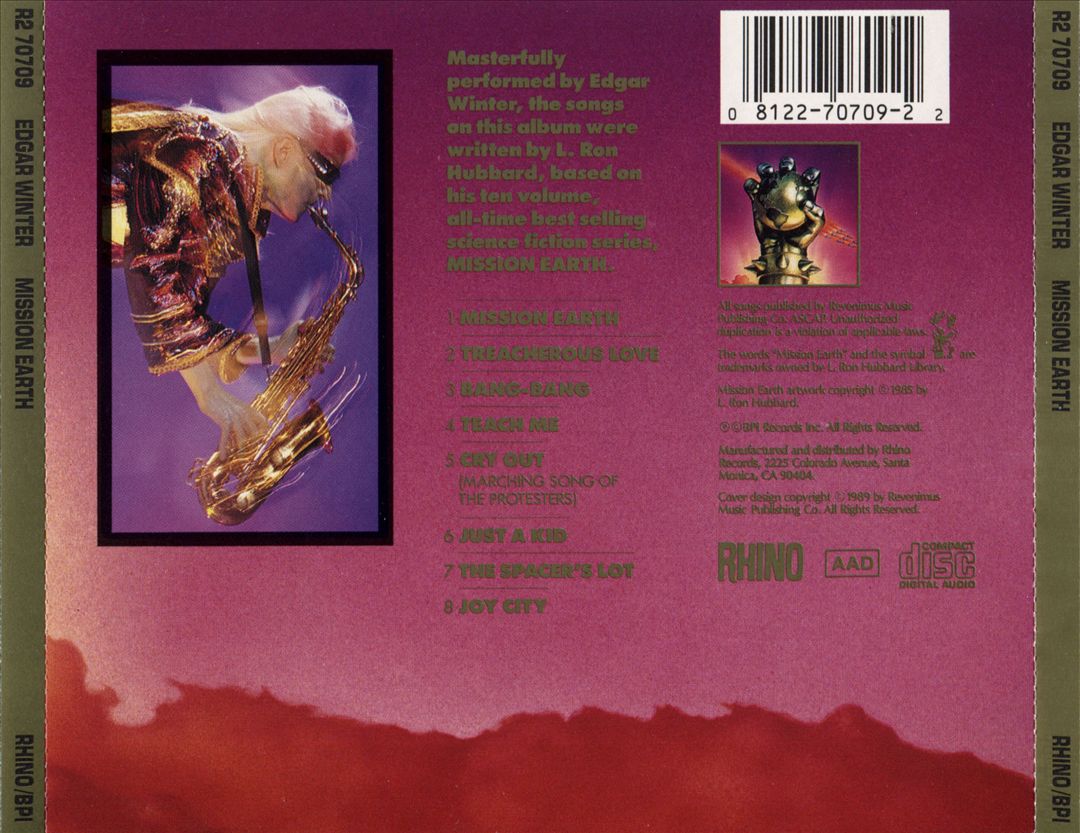Mission Earth cover art