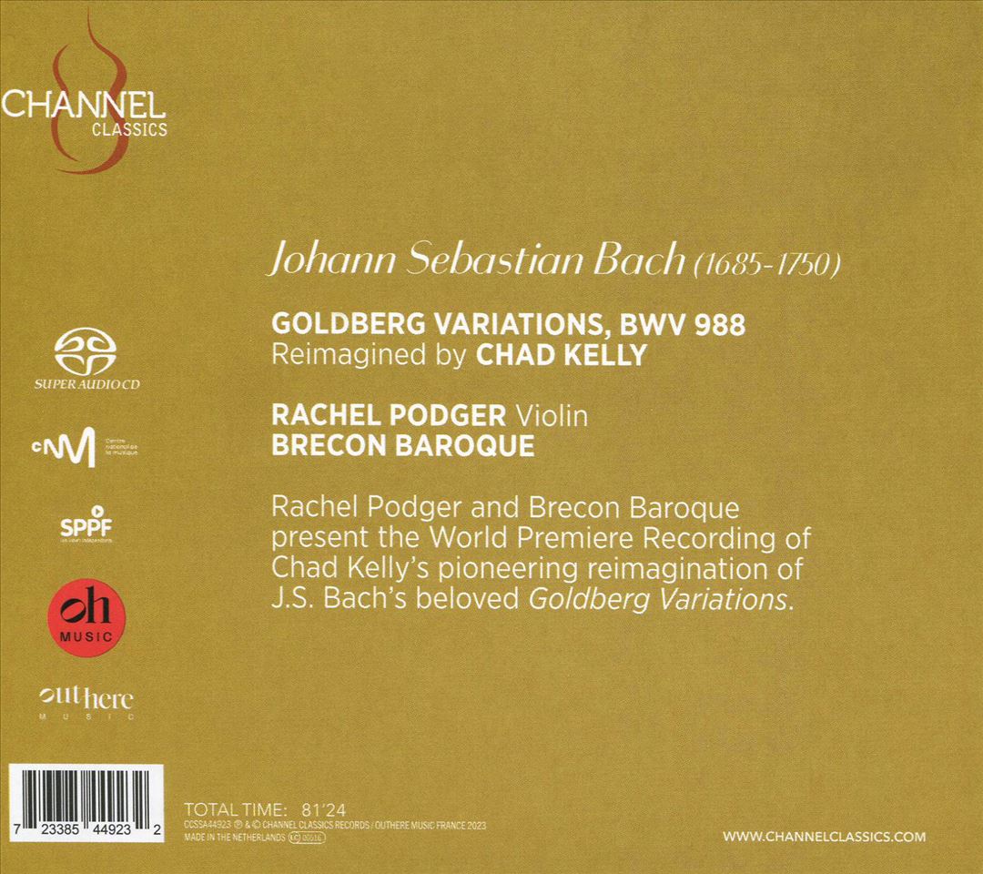 Bach: Goldberg Variations Reimagined cover art