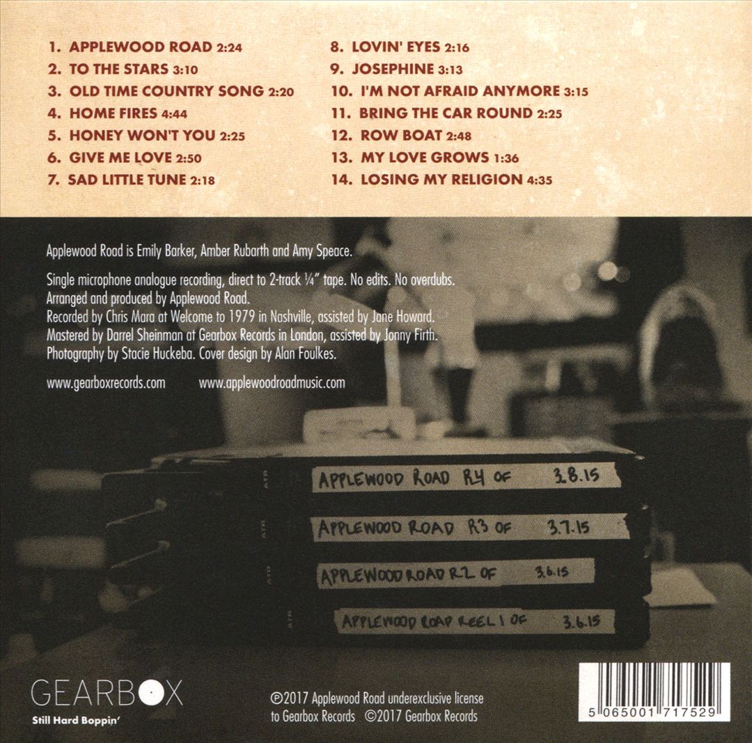 Applewood Road cover art