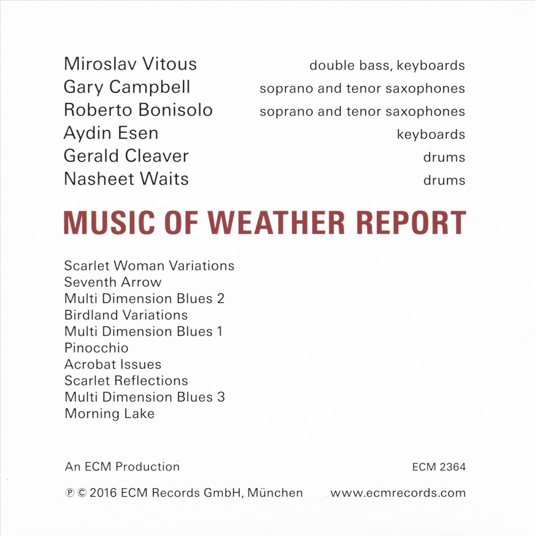 Music of Weather Report cover art