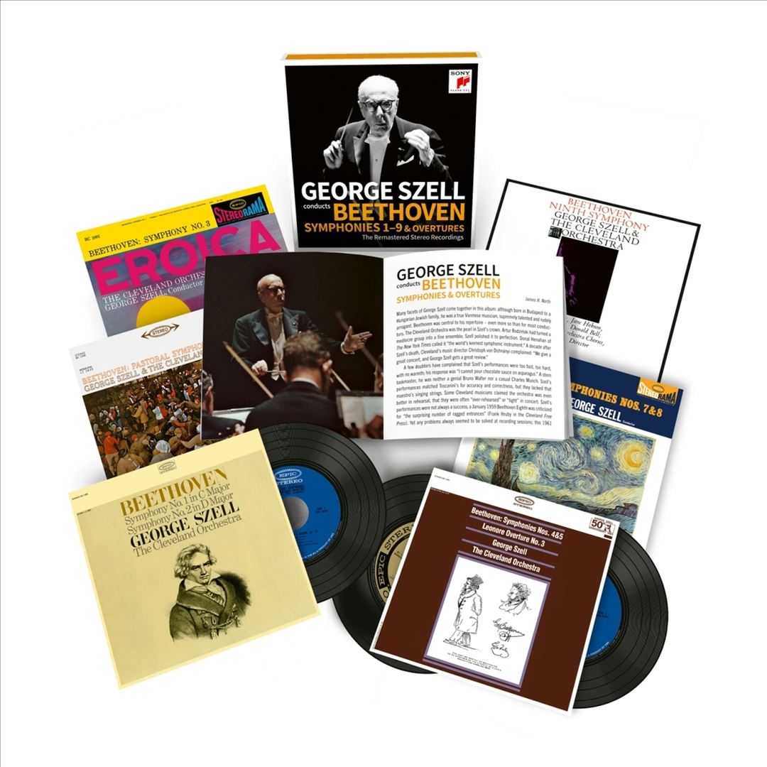George Szell conducts Beethoven: Symphonies 1-9 & Overtures cover art