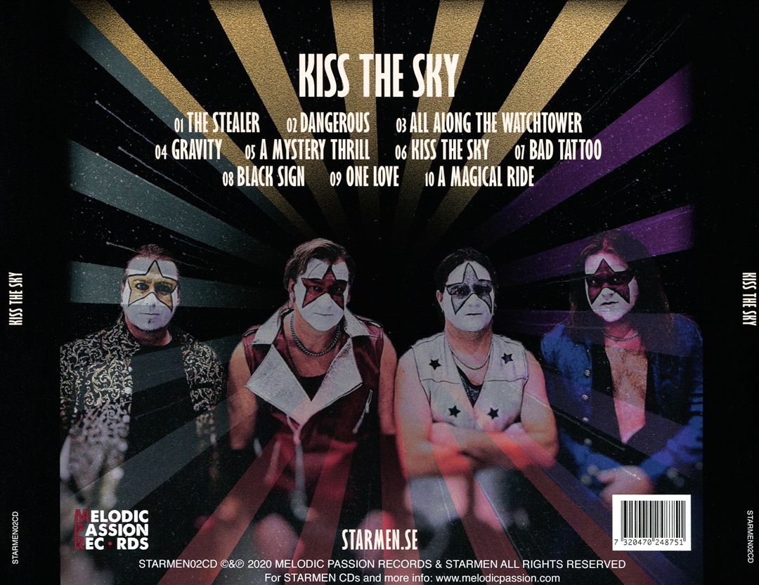 Kiss the Sky cover art