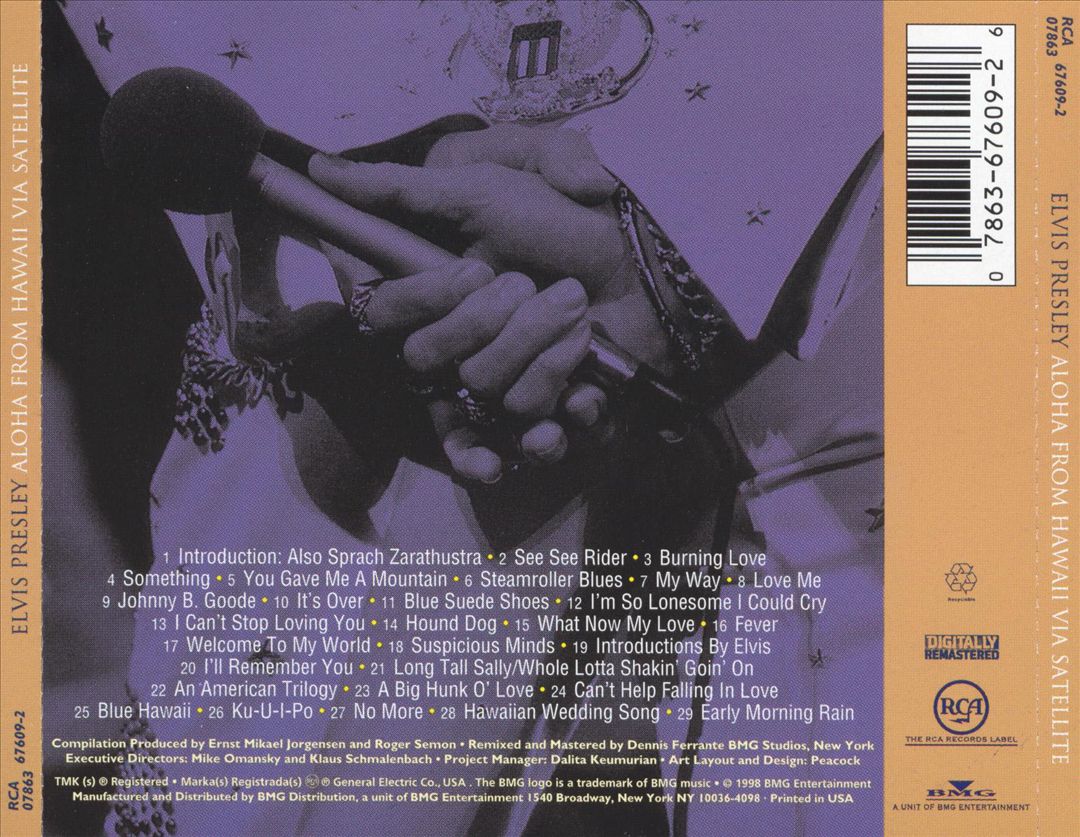 Aloha from Hawaii Via Satellite [Video Bonus Tracks] cover art