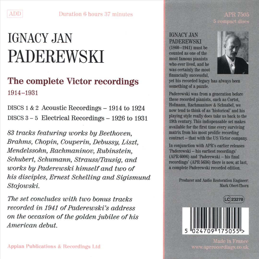 American recordings: The complete Victor recordings, 1914-1931 cover art