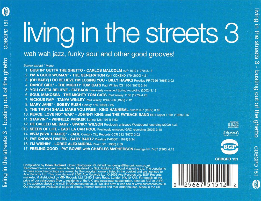 Living in the Streets, Vol. 3 cover art