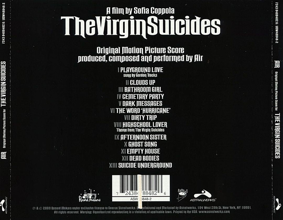 Virgin Suicides [Original Soundtrack] cover art