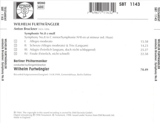 Symphony 8 1949 cover art