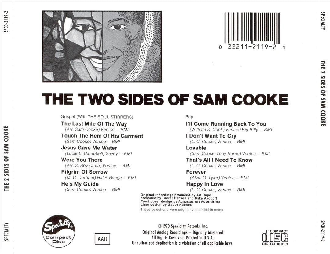 2 Sides of Sam Cooke cover art