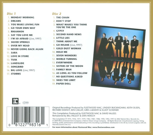 Very Best of Fleetwood Mac [2-CD] cover art