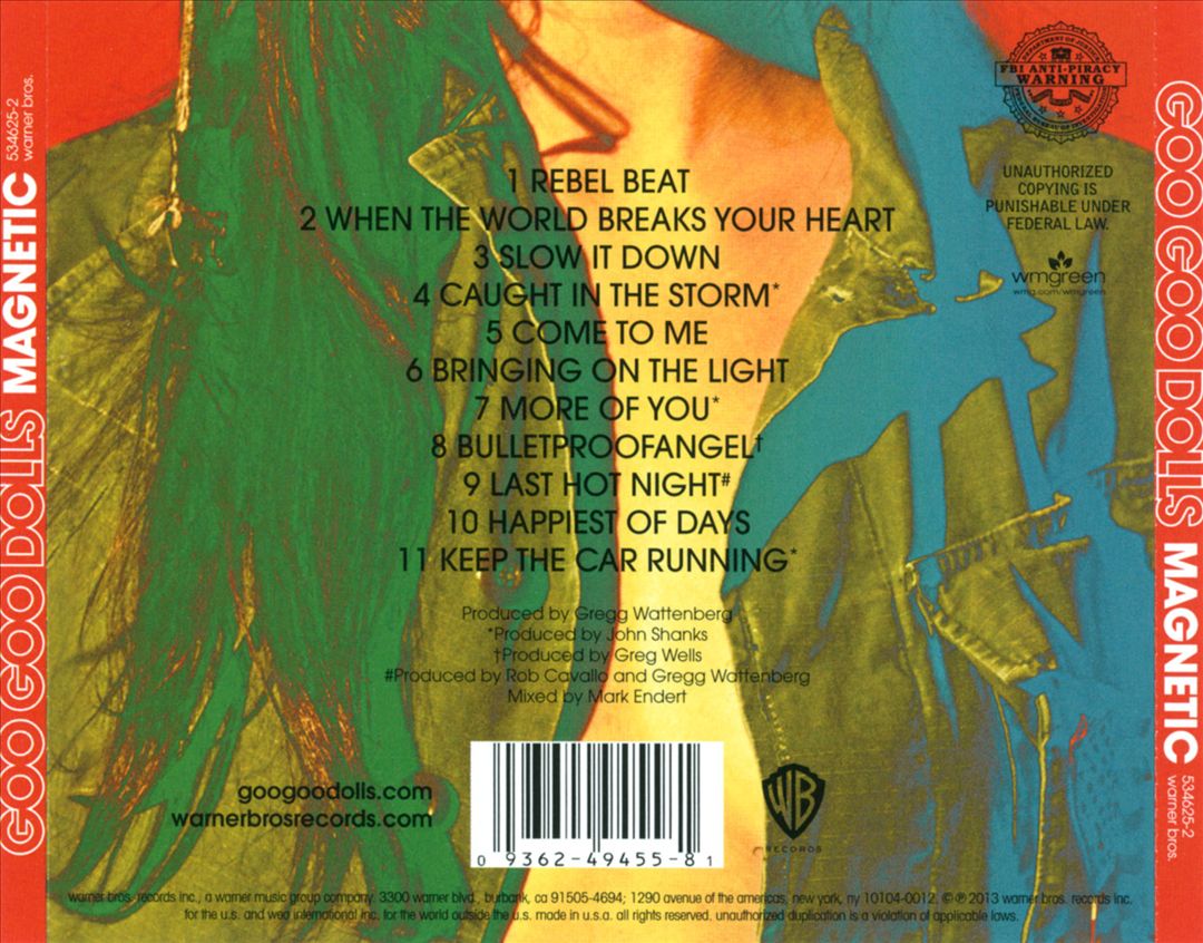 Magnetic cover art