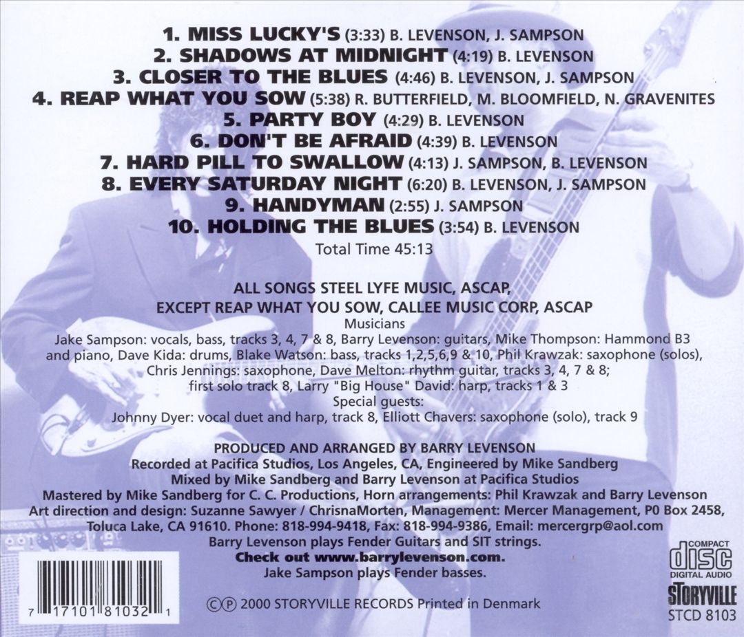 Closer to the Blues cover art