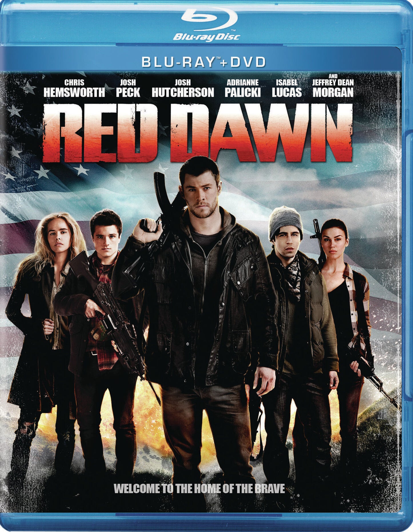 Red Dawn [2 Discs] [Blu-ray/DVD] cover art