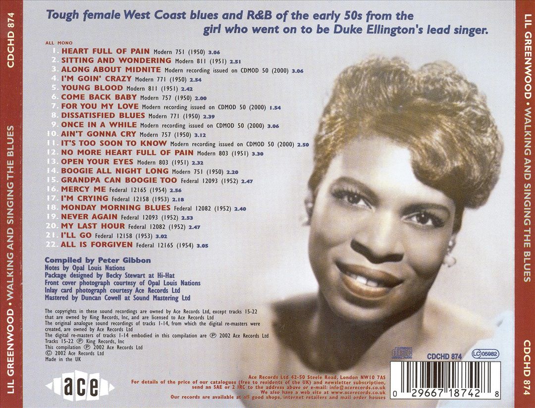 Walking & Singing the Blues cover art