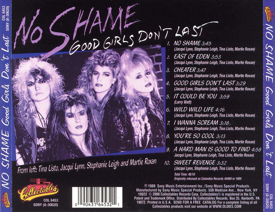 Good Girls Don't Last cover art