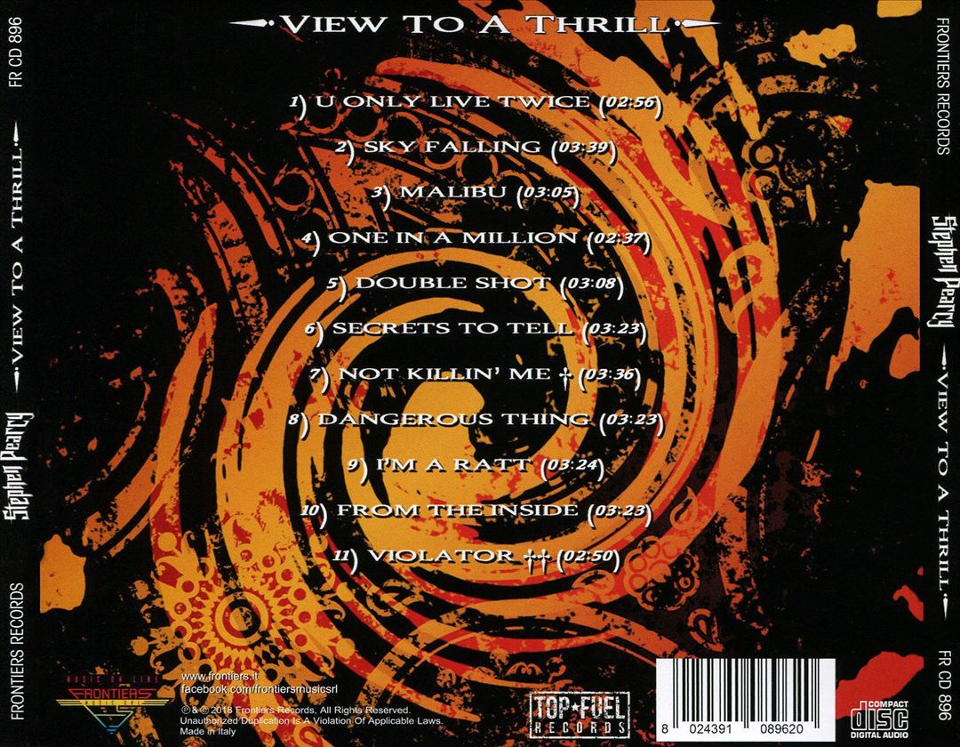 View to a Thrill cover art