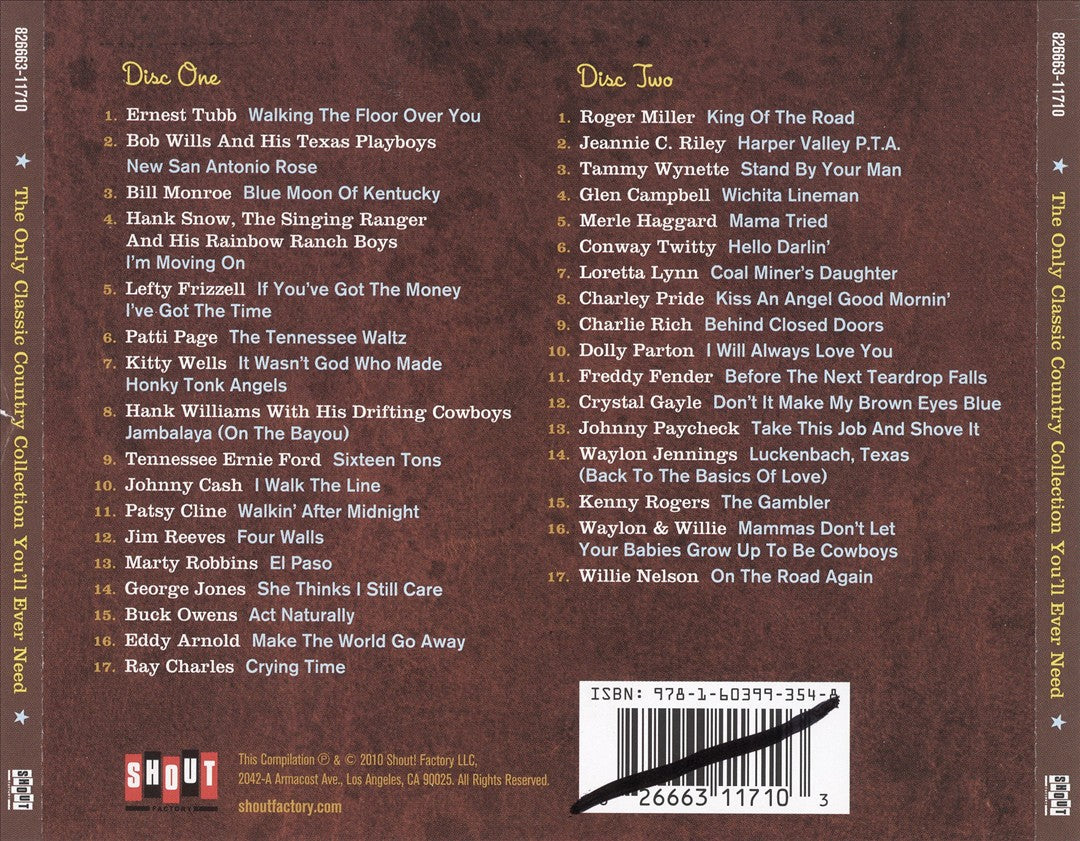 Only Classic Country Collection You'll Ever Need cover art
