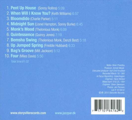 Hank Jones Trio With Mads Vinding and Al Foster cover art