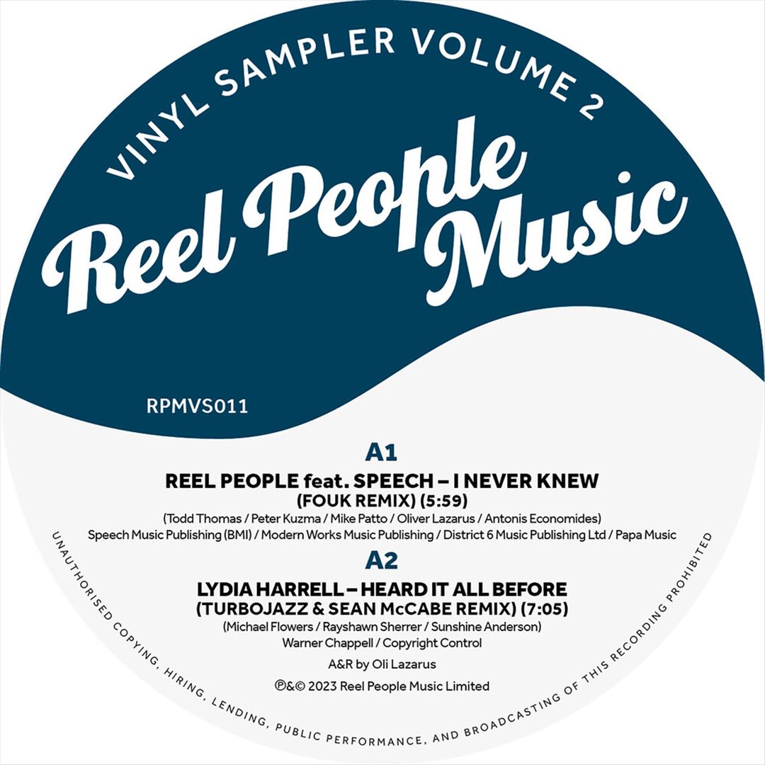Reel People Music : Vinyl Sampler, Vol. 2 cover art