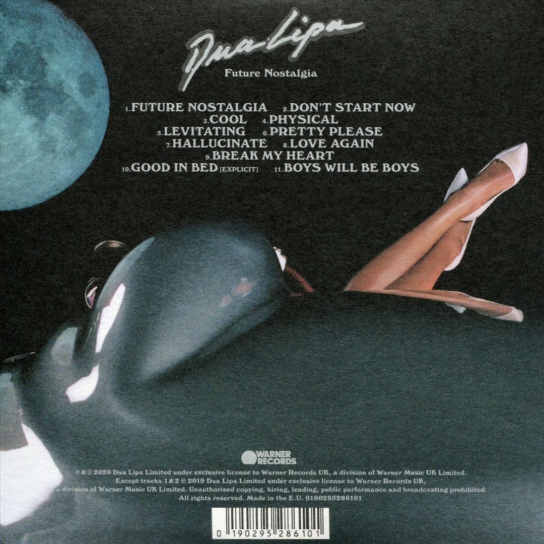 Future Nostalgia cover art