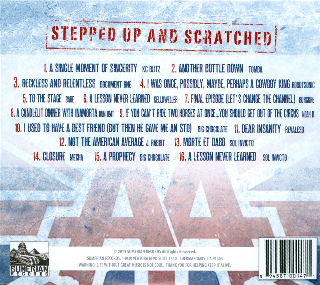 Stepped Up and Scratched cover art