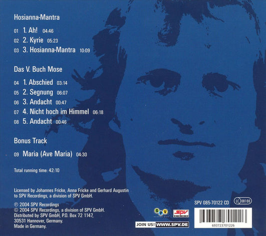 Hosianna Mantra cover art