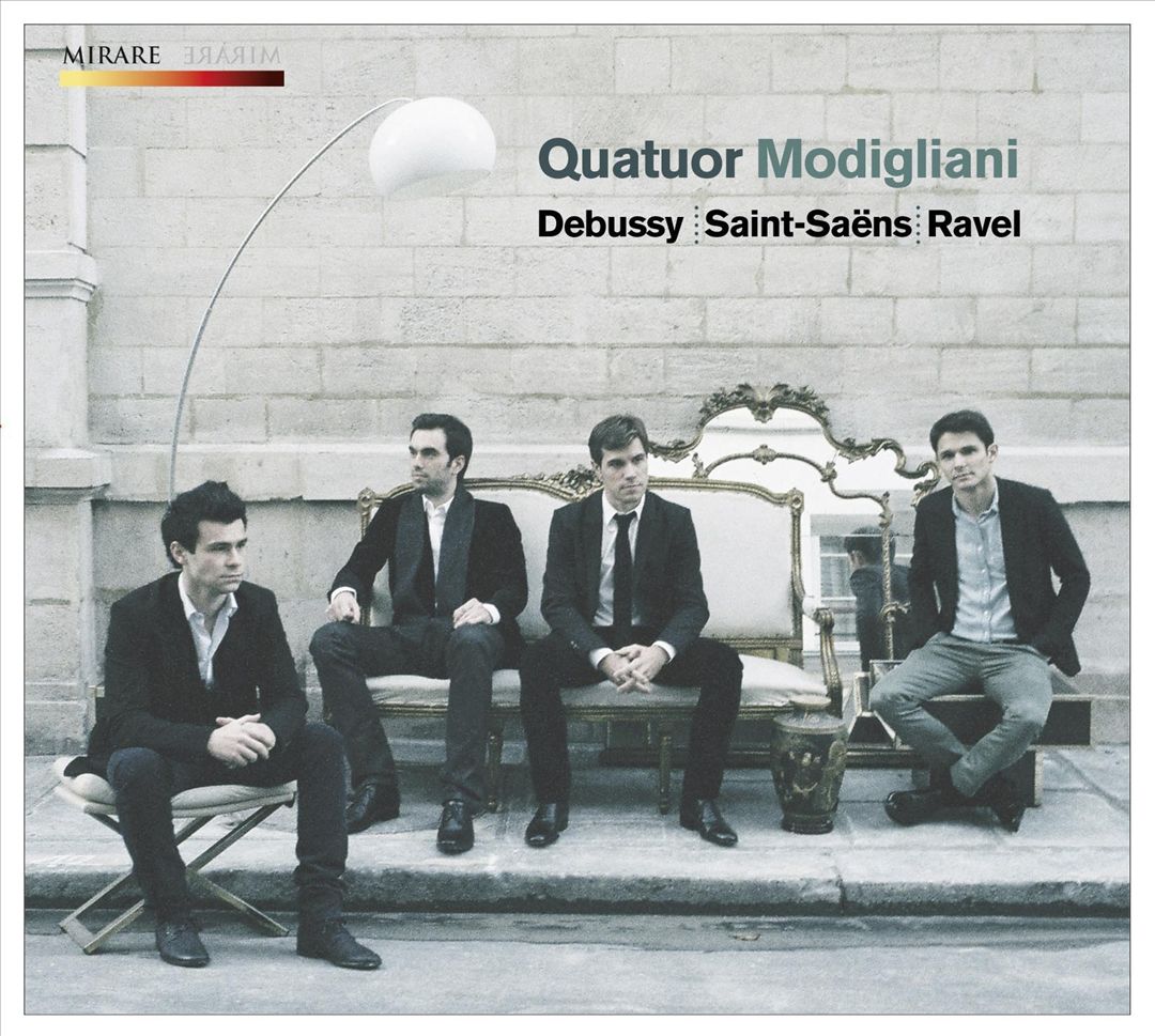 Debussy, Saint-Saëns, Ravel cover art
