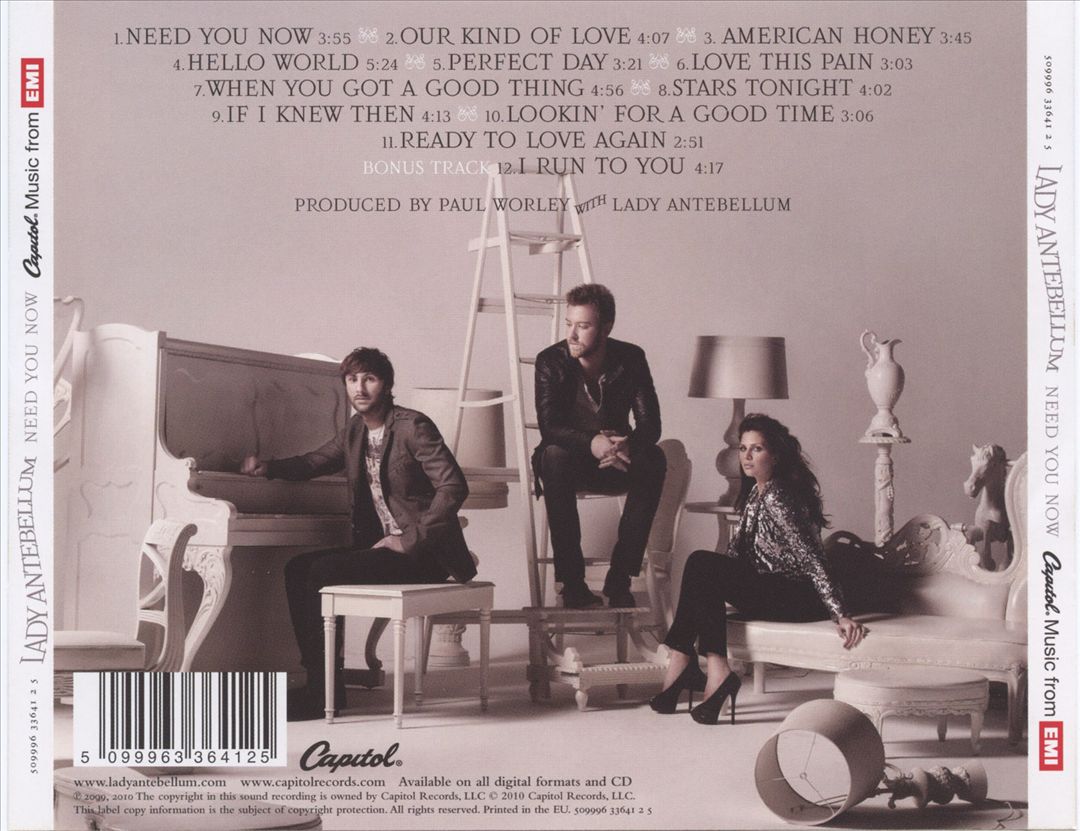 Need You Now [UK] cover art