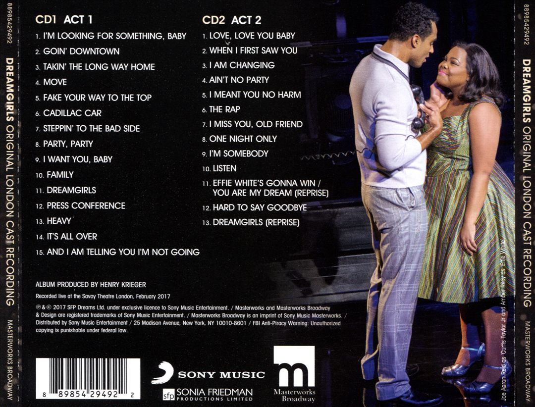 Dreamgirls [Original London Cast Recording] cover art