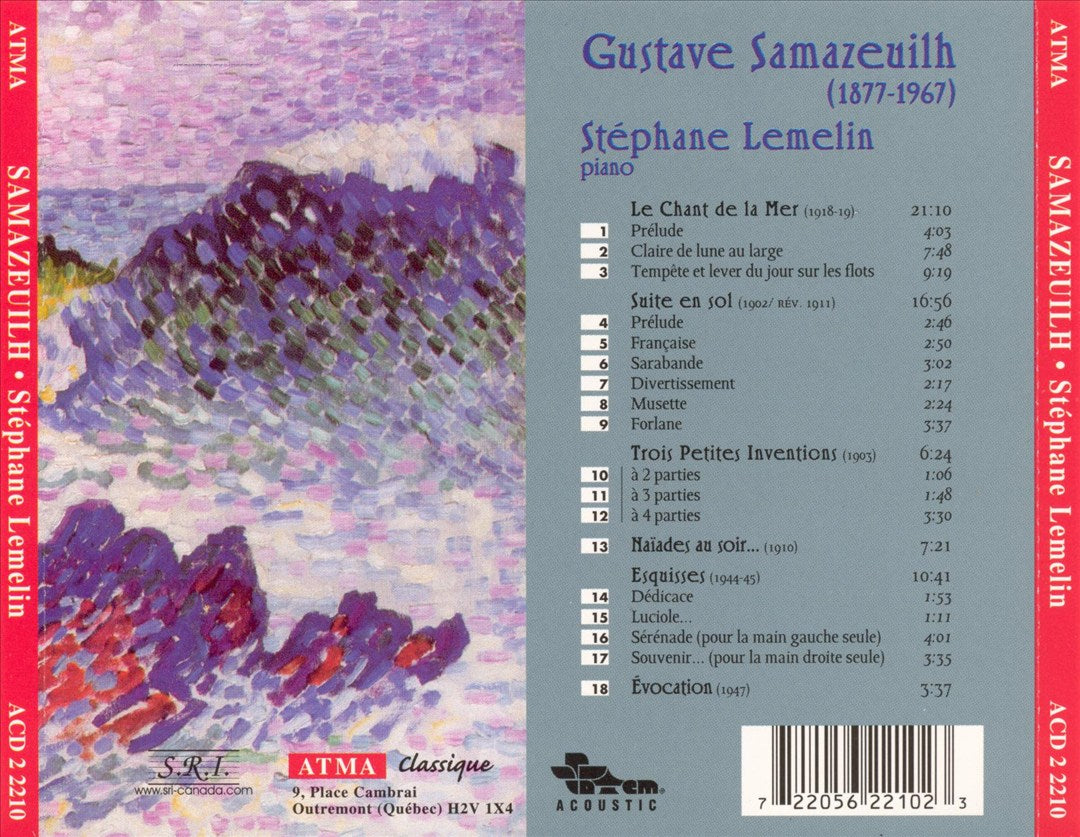 Gustave Samazeuilh cover art