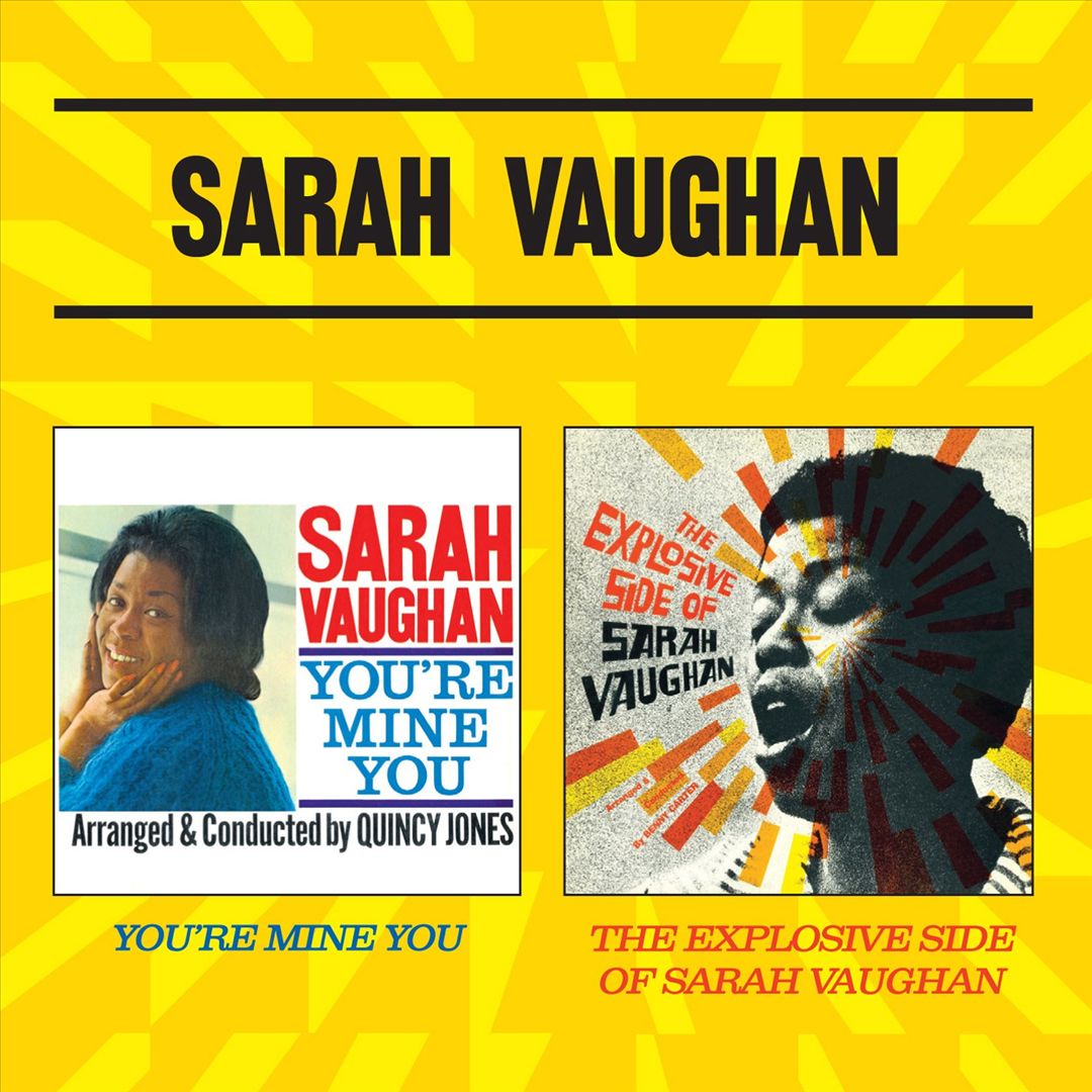 You're Mine You/The Explosive Side of Sarah Vaughan cover art