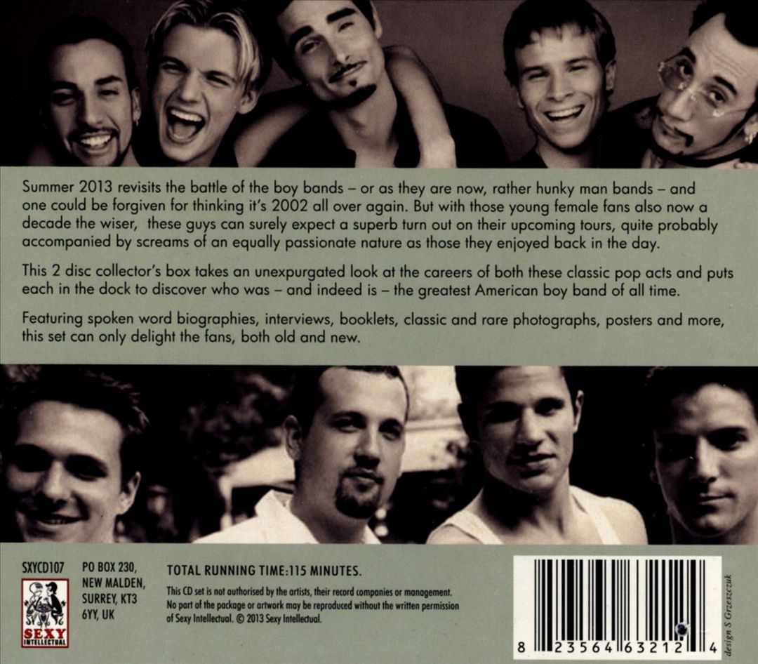 Backstreet Boys Vs. 98 Degrees cover art