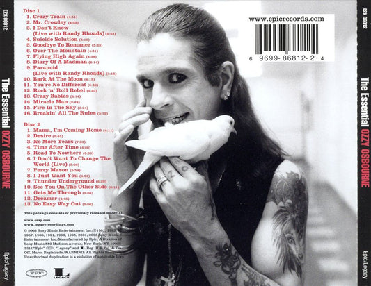 Essential Ozzy Osbourne cover art