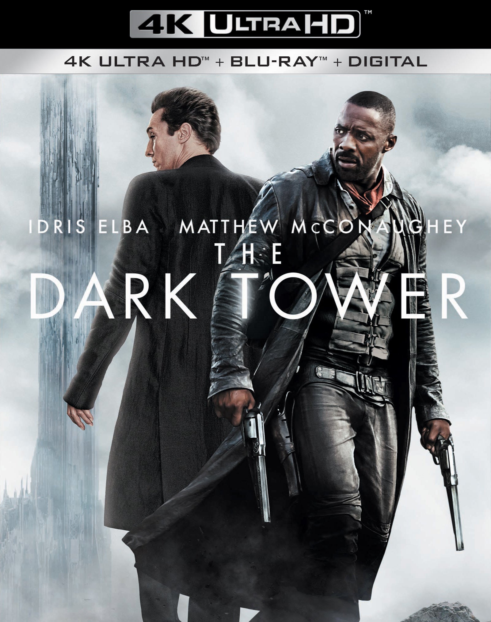 Dark Tower [Includes Digital Copy] [4K Ultra HD Blu-ray/Blu-ray] cover art