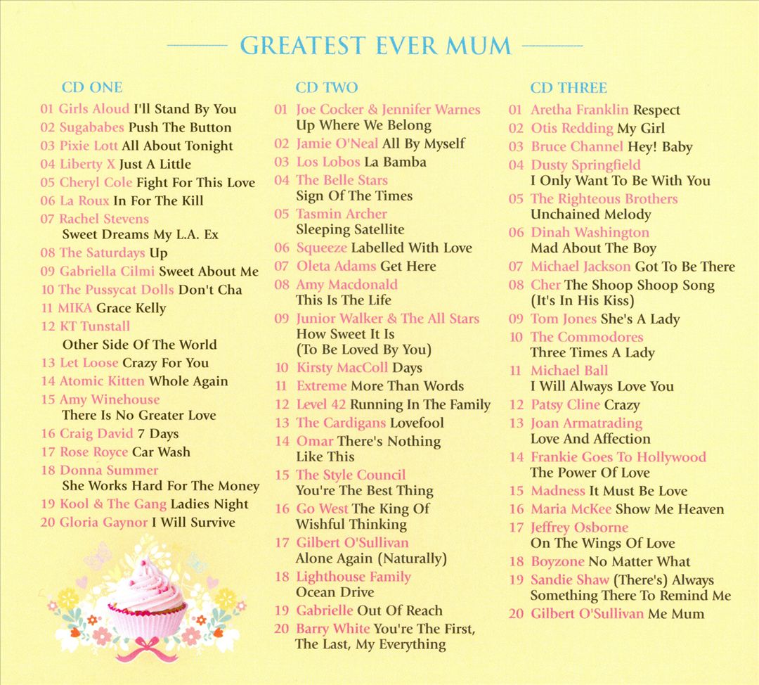 Greatest Ever Mum: The Definitive Collection cover art