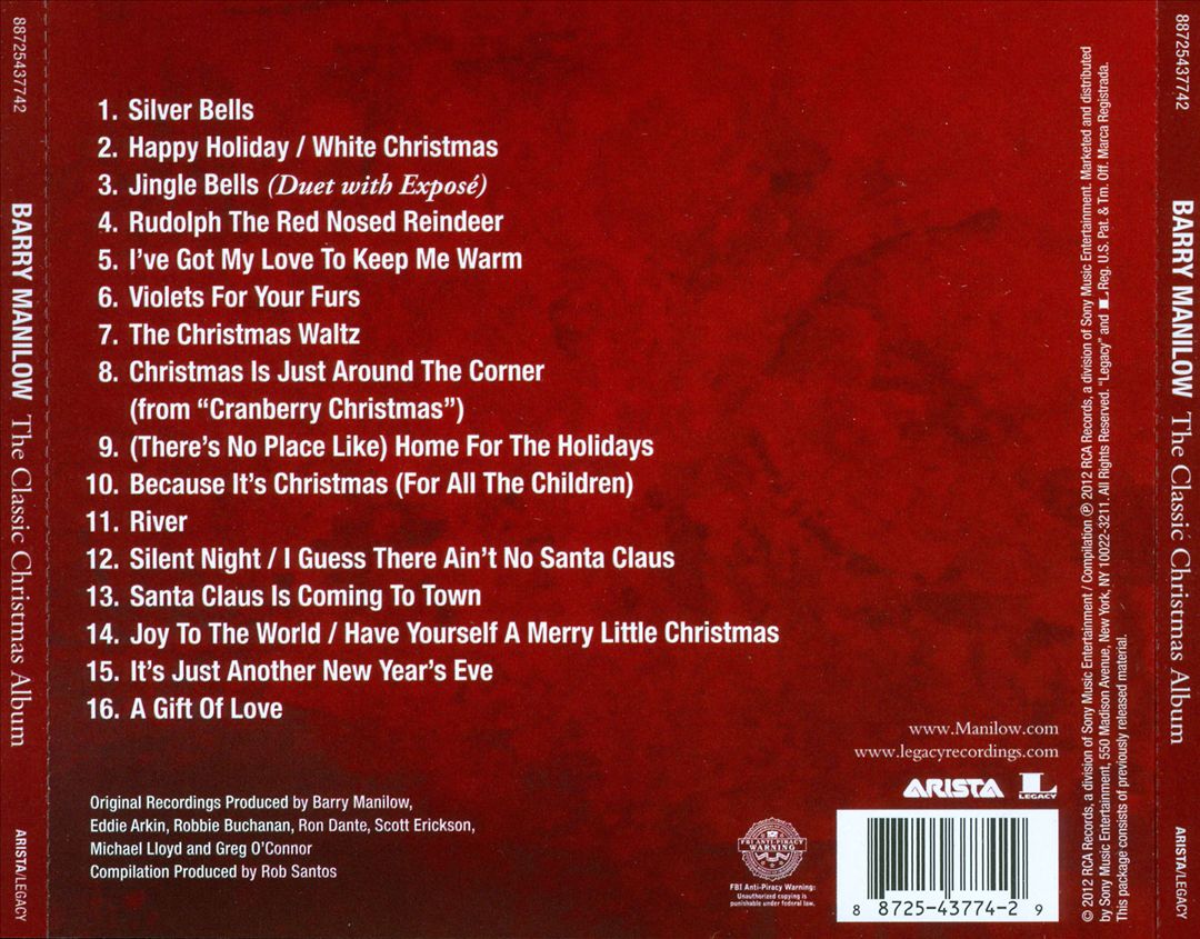 Classic Christmas Album cover art